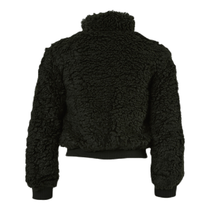 Kids ONLY Ellie Sherpa Bomber Green - Image 3