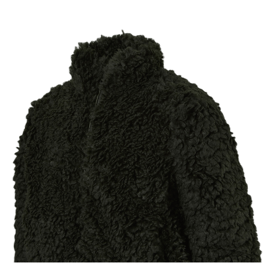 Kids ONLY Ellie Sherpa Bomber Green - Image 4