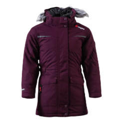 ZigZag Gitte Girl Melange Parka W-PRO 10000 Purple