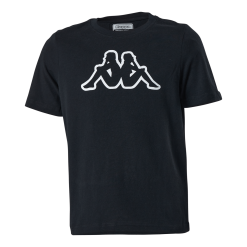 Kappa Jr. T-Shirt S/S, Cromen Black