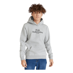 Peak Performance Jr Original Hood Med Grey Melange