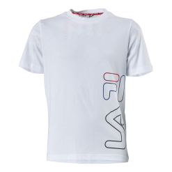 Fila Teens Boys Tee Bright White