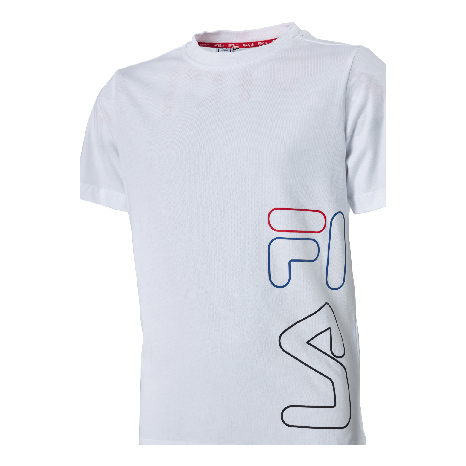 Fila Teens Boys Tee Bright White - Image 3