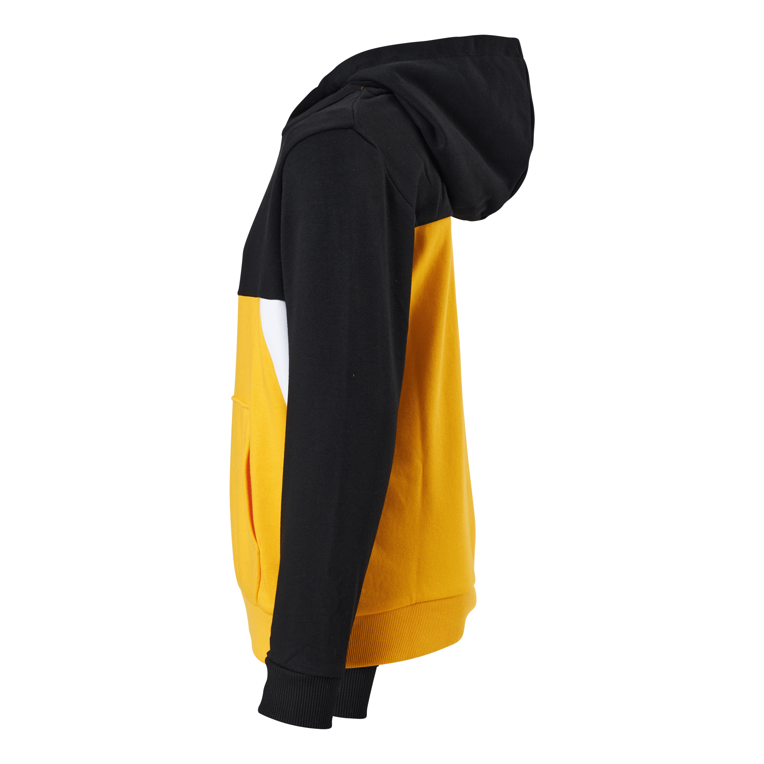 Fila Teens Boys Lupo Blocked Hoody Black-saffron-bright White - Image 2