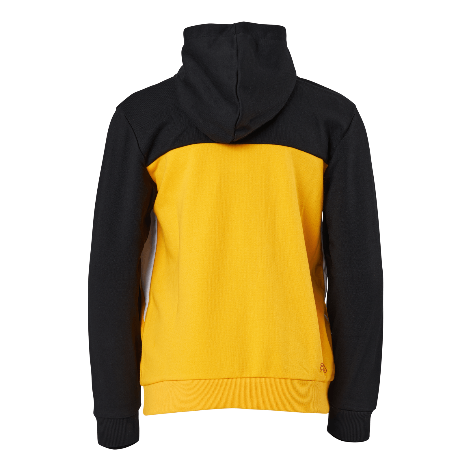 Fila Teens Boys Lupo Blocked Hoody Black-saffron-bright White - Image 3