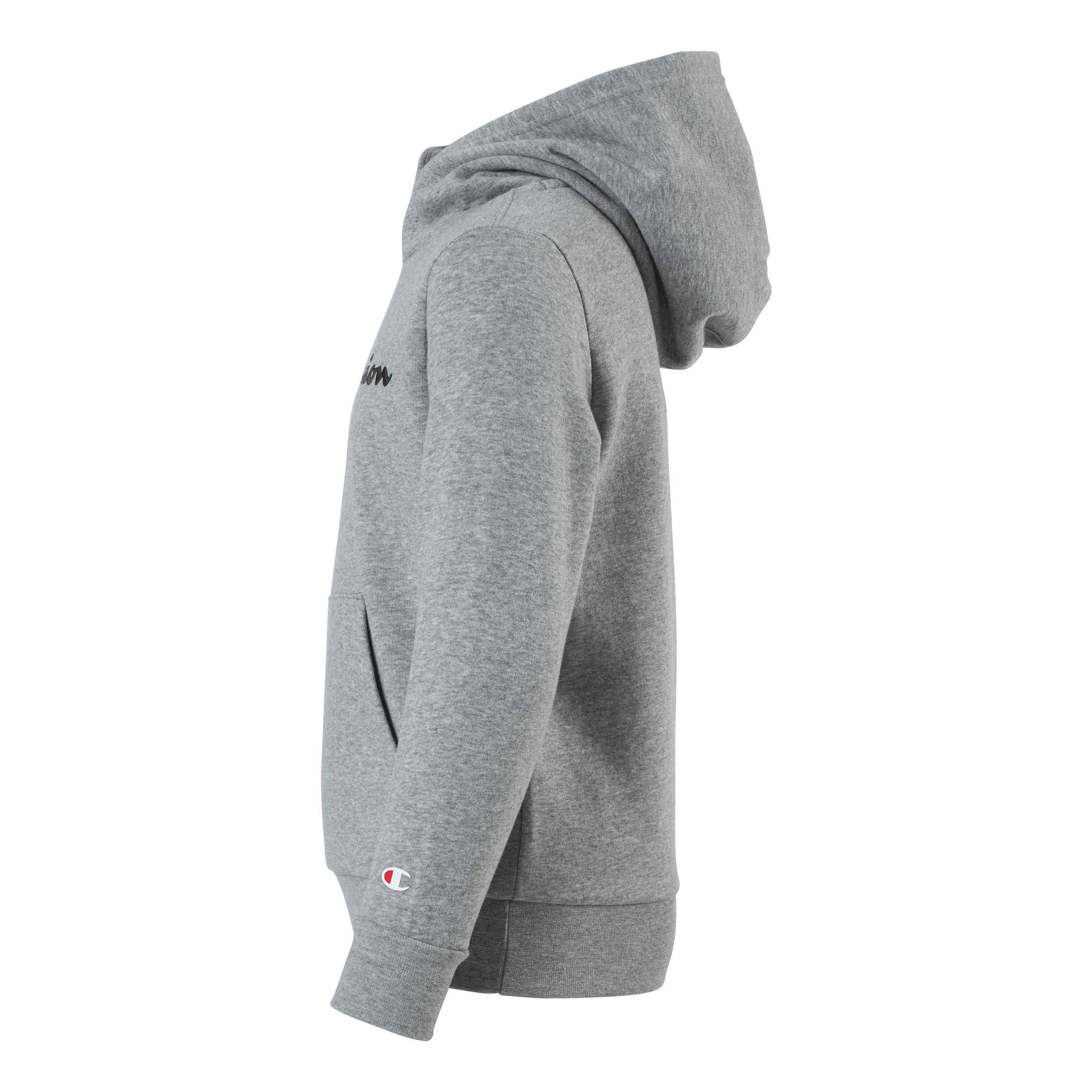 Champion Hooded Sweatshirt Gray Melange Light - Image 2