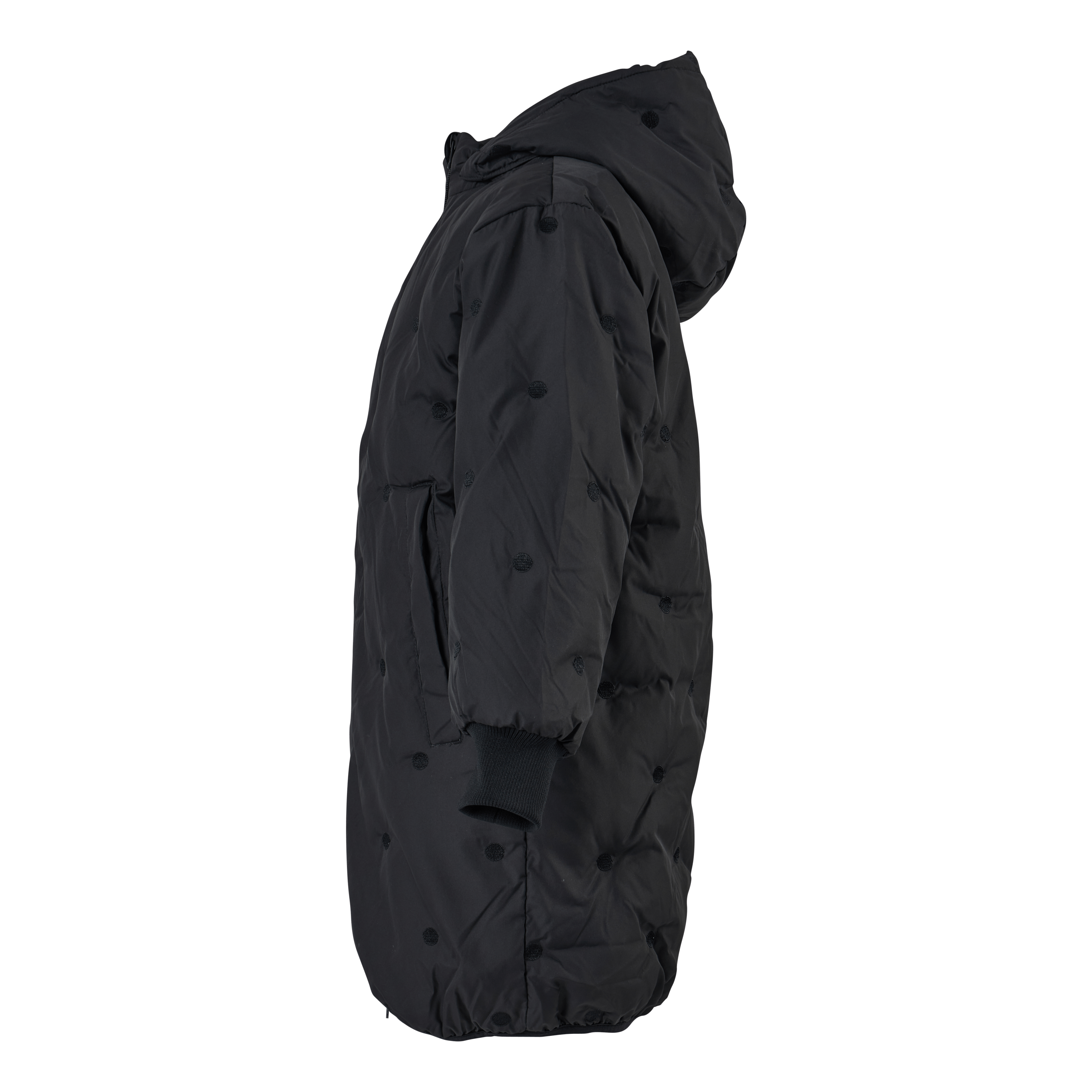 NAME IT Nkfmabel Long Down Jacket Black - Image 2
