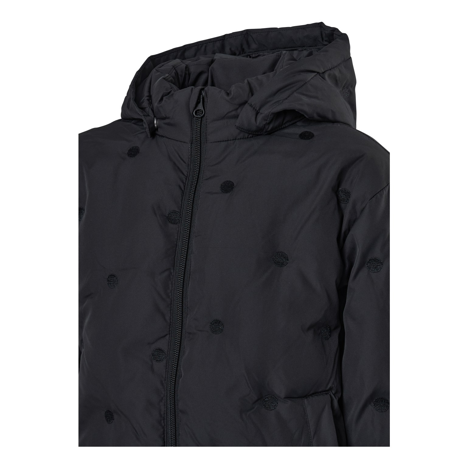 NAME IT Nkfmabel Long Down Jacket Black - Image 4