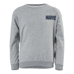 NAME IT Nkmmarvel Patryc Sweat Bru Mar Grey Melange
