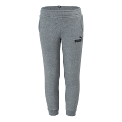 Puma Ess Logo Pants Fl Cl B Medium Gray Heather