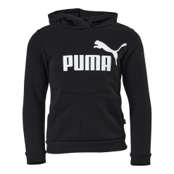 Ess Logo Hoodie Fl G Puma Black