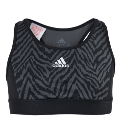 Adidas Girls D2M Bra-Top Black / Grey Six / Black