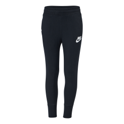 Nike Sportswear Club Big Kids' (Girls') French Terry Pants BLACK/WHITE