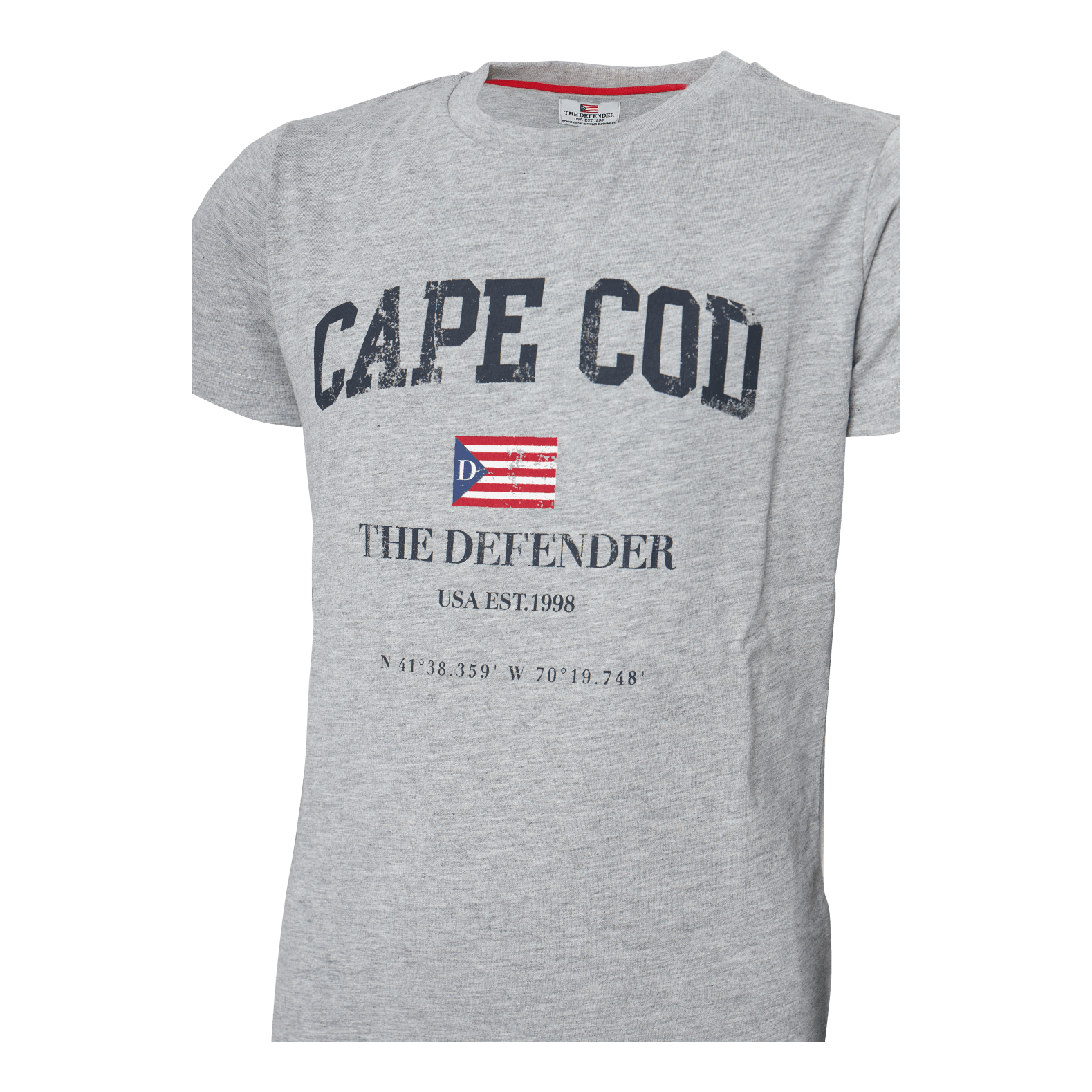 The Defender Alvin Jr Tee Grey Melange - Image 4