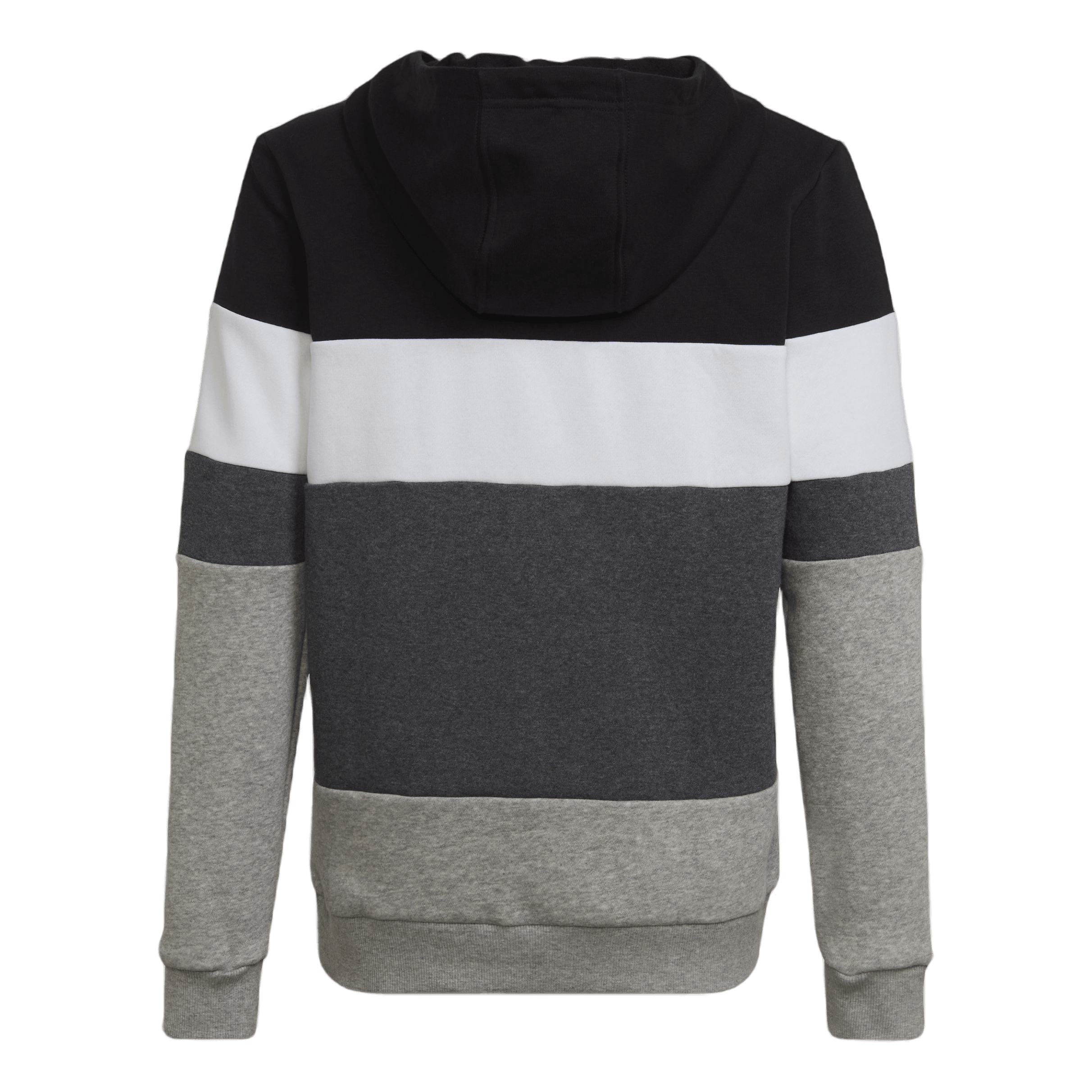 ADIDAS Colorblock Fleece Hoodie Black - Image 2
