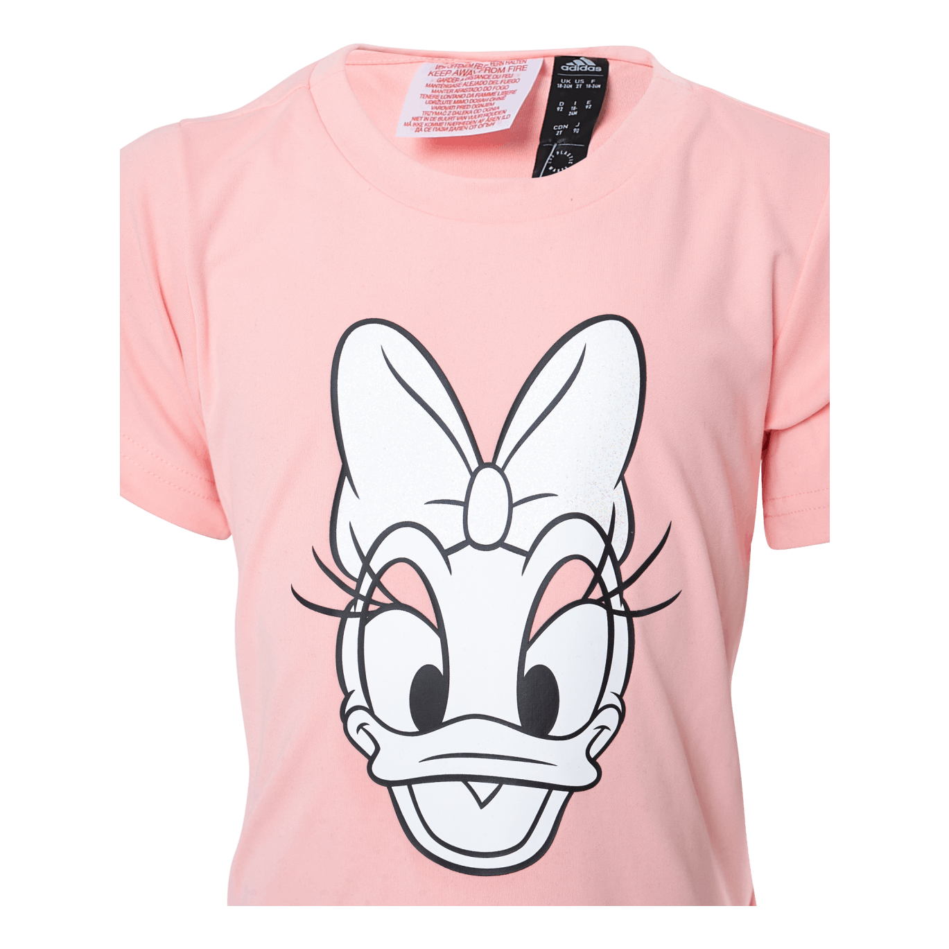 ADIDAS Lg Dy Dd Tee Glory Pink - Image 4