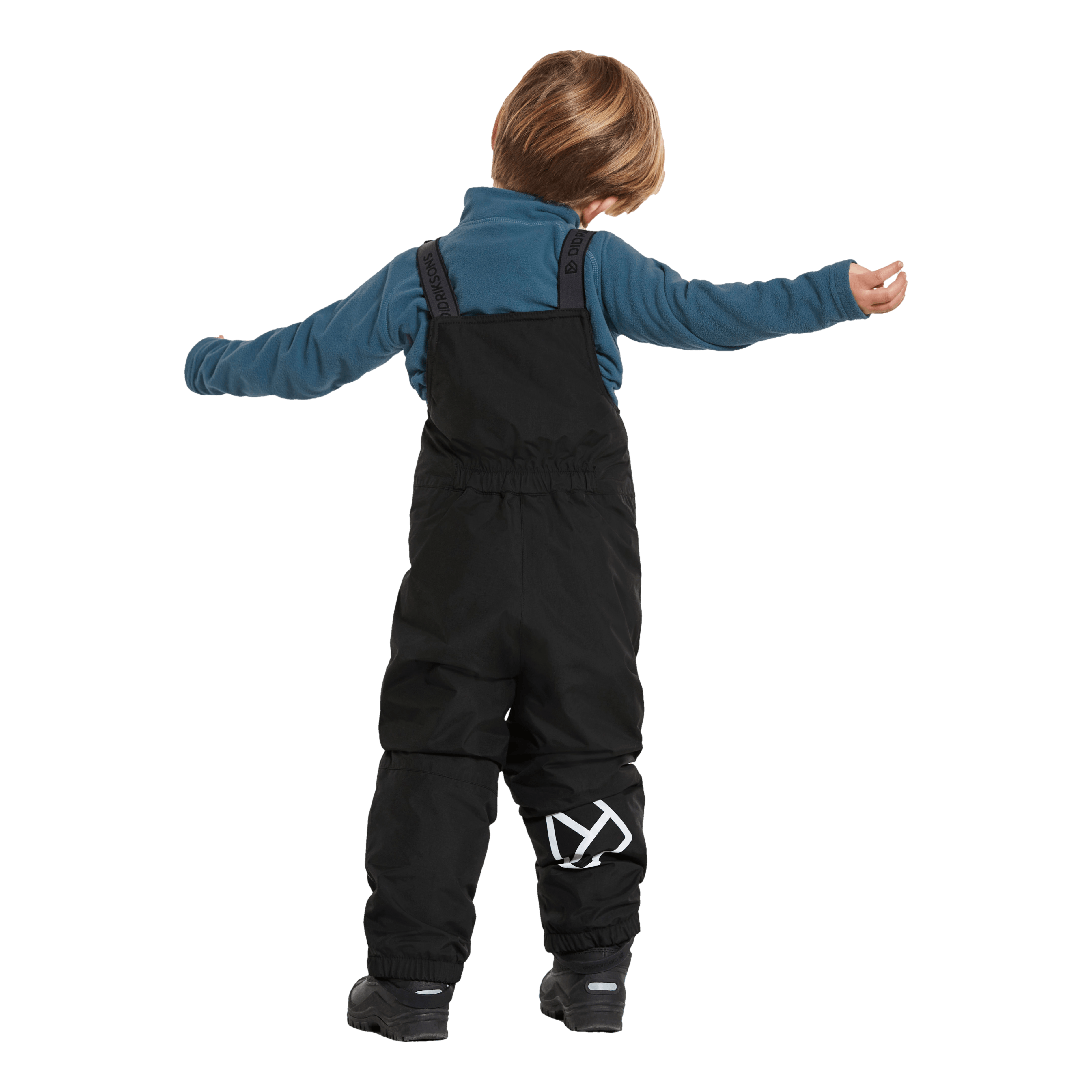 DIDRIKSONS Tarfala Kids Pants 6 Black - Image 2