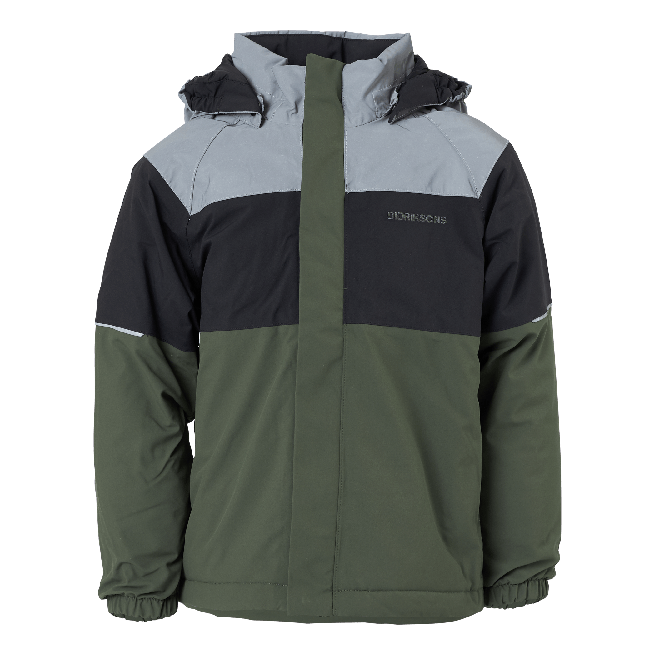 DIDRIKSONS Lux Kids Jacket Green