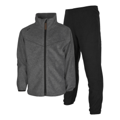 Lindberg Umeå Fleece Set Greymelange/black