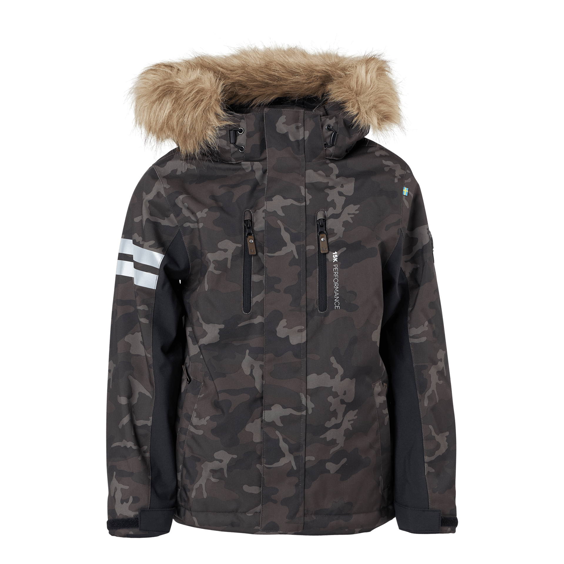 Lindberg Camo Jacket Brown