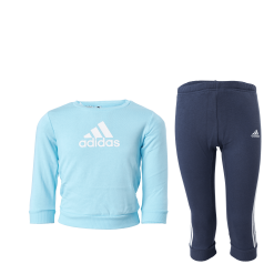 ADIDAS Badge Of Sport Jogger Set Bliblu/White