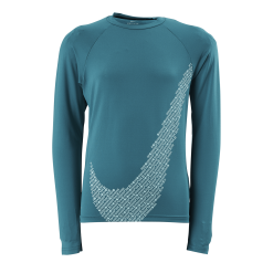 Nike Swim Nike Matrix Swoosh Long Sleeve Bright Spruce