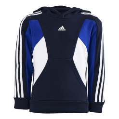 ADIDAS Colorblock 3-Stripes Hoodie Legend Ink