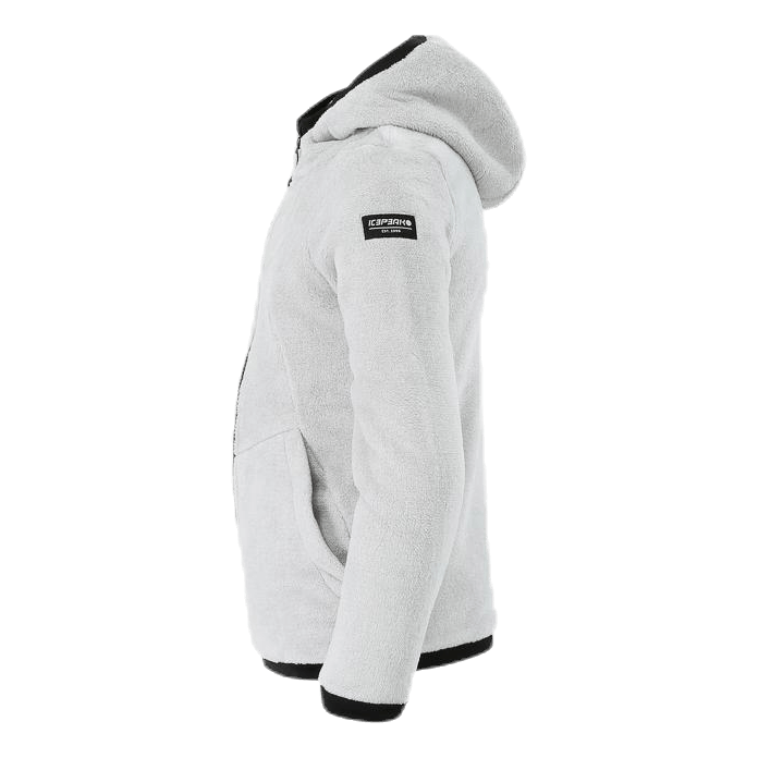 Icepeak Hestia Junior Fleece Hoodie Black/Grey - Image 2