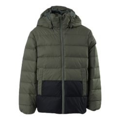 Reima Amund Down Jacket Green/Grey