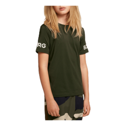 BJØRN BORG Borg Tee Jr Green