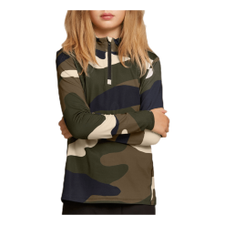 BJØRN BORG Harald Midlayer Half Zip Jr Patterned