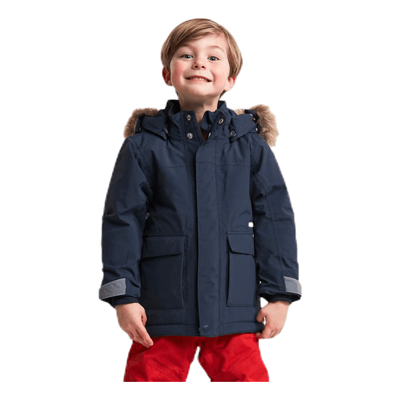 DIDRIKSONS Kure Kid's Parka Blue - Image 4