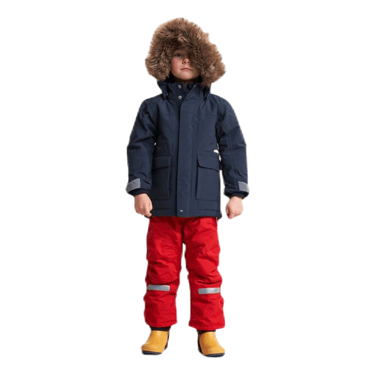 DIDRIKSONS Kure Kid's Parka Blue - Image 5