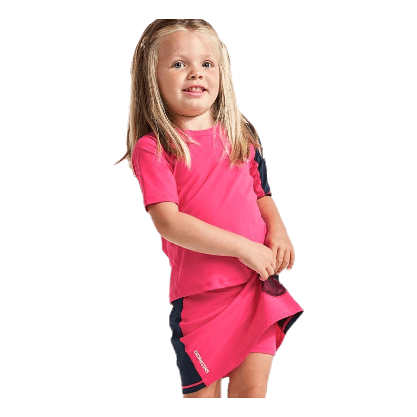 DIDRIKSONS Surf Kids SS UV Top Pink - Image 4