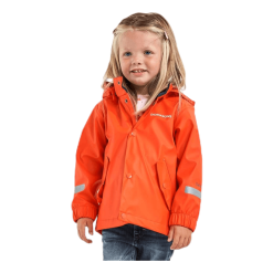 DIDRIKSONS Pölen Kids Galon Jacket Orange