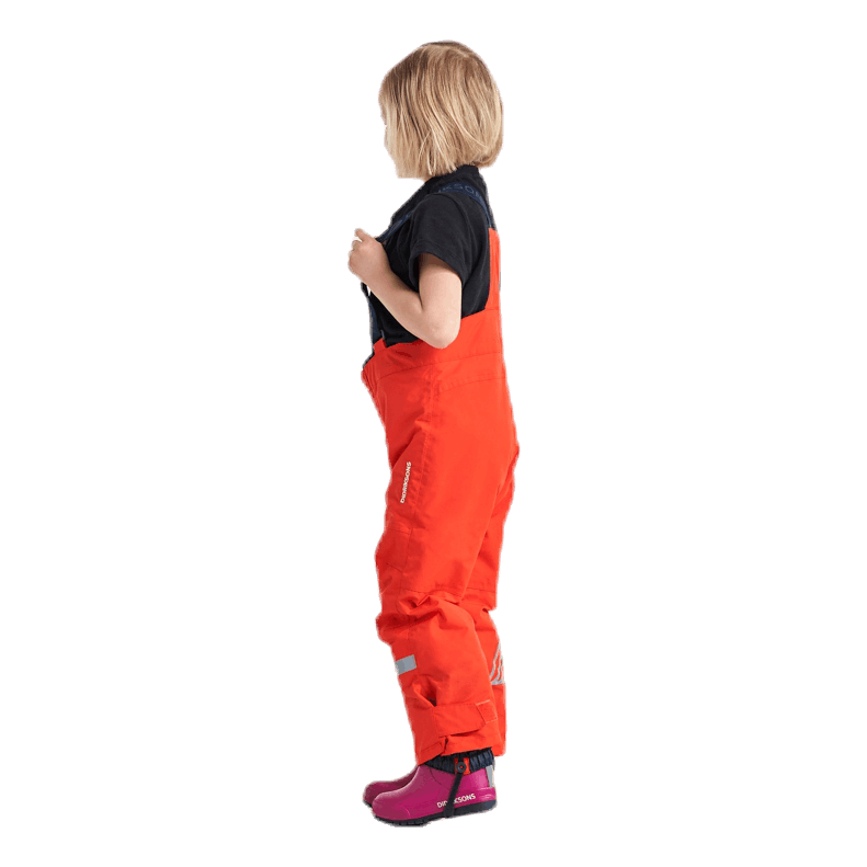 DIDRIKSONS Idre Kids Pants 4 Orange - Image 4
