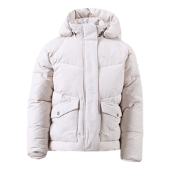 Svea Short Padded Jr Jacket White