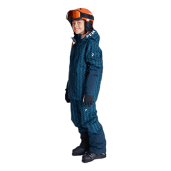 Peak Performance Jr Rider Ski Jacket Print Blue/Black
