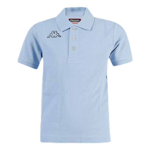 Kappa Jr. Polo S/S, Life Blue/Grey
