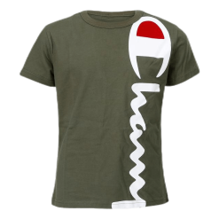 Champion Crewneck T-Shirt Green