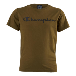 Champion Crewneck T-Shirt Jr Green