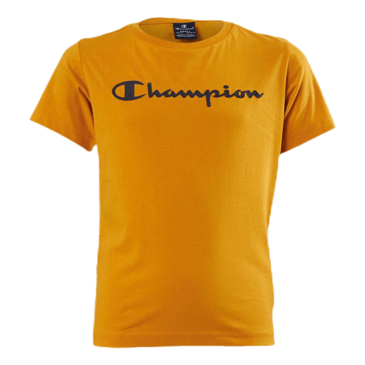 Champion Crewneck T-Shirt Jr Yellow
