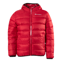 Champion Hooded Jacket Jr Red