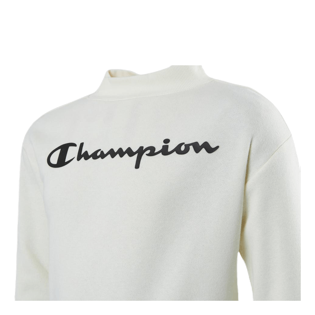 Champion Crewneck Sweatshirt Jr White - Image 4
