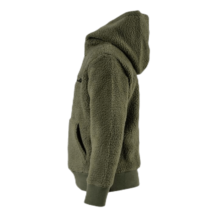 Champion Jr Teddy Hoodie Green - Image 2