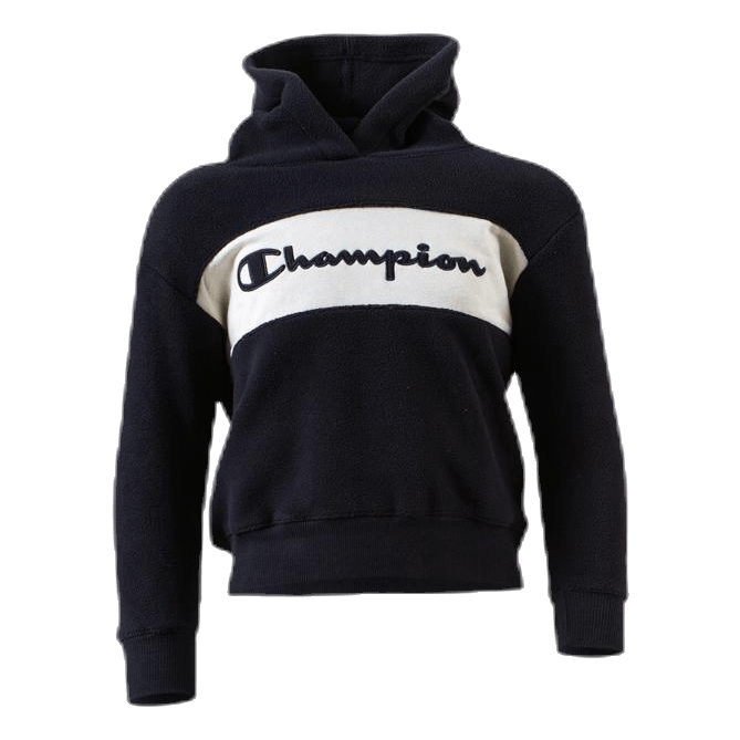 Champion Jr Hooded Polar Fleece Black