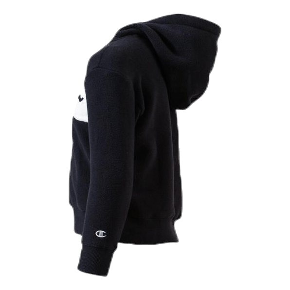 Champion Jr Hooded Polar Fleece Black - Image 2