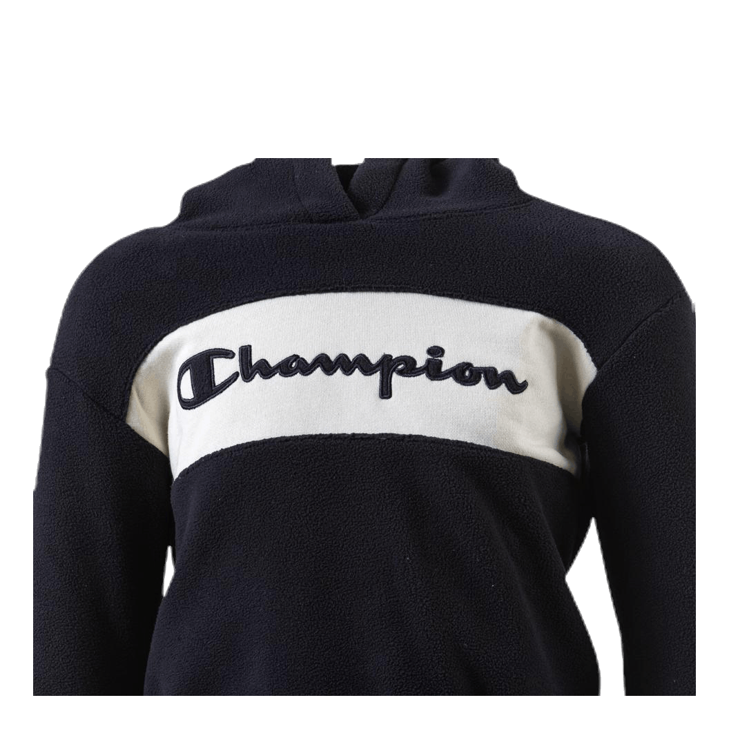 Champion Jr Hooded Polar Fleece Black - Image 4
