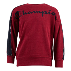 Champion Jr Crewneck Sweatshirt Red