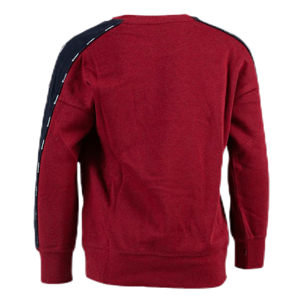Champion Jr Crewneck Sweatshirt Red - Image 3